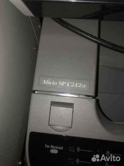 Принтер сканер мфу лазерный ricoh aficio sp c242sf