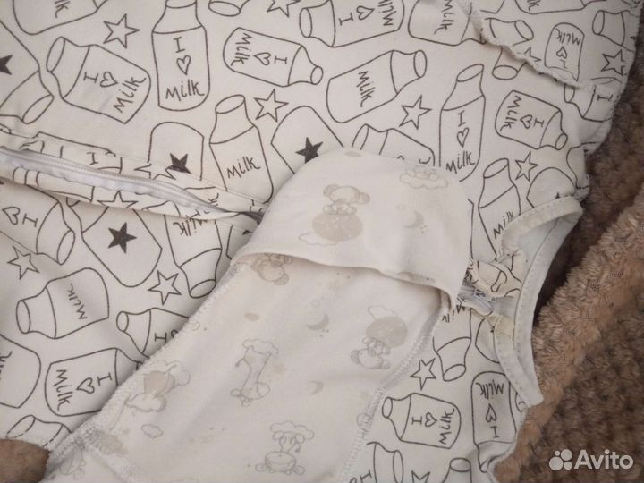 Пеленка кокон на молнии