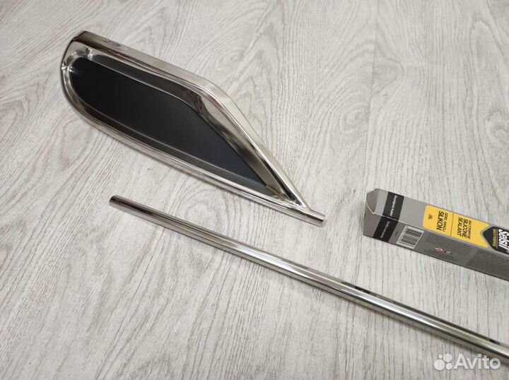 Накладки на задний бампер Volkswagen Tiguan 2020+