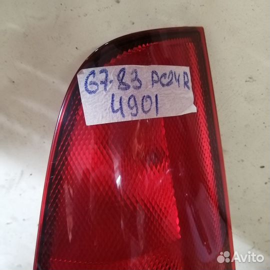 Стоп-сигнал задний правый Nissan Serena PC24 4901