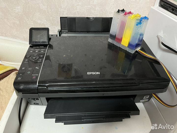 Мфу Epson tx410 с снпч