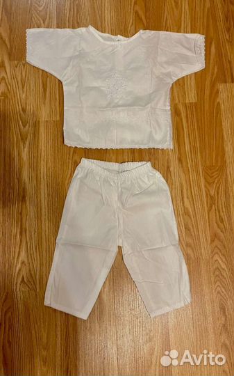 Крестильный набор для мальчика 80