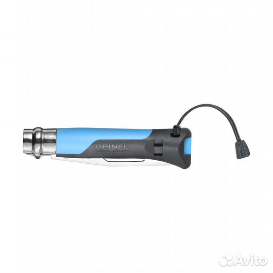 Нож складной Opinel №8 Outdoor Earth (свисток)