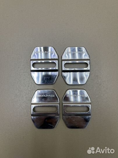 Хром накладка петли замка двери AMG Mercedes