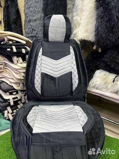 Чехлы на сиденья из Алькантары