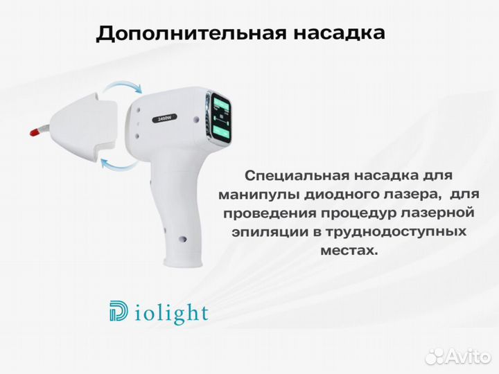 Диодный лазер DioLight UltraOne 1800, рассрочка