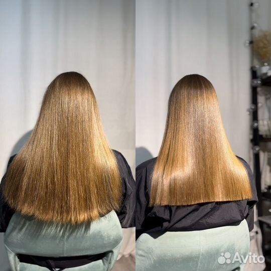 Кератин, ботокс, прикорневой объём