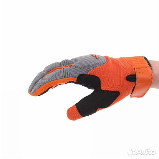 Мотоперчатки мужские Dragonfly enduro Gray-Orange