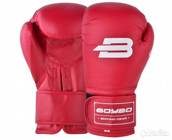 Перчатки для бокса BoyBo Basic красные (6 oz)