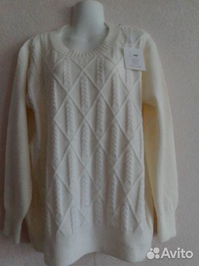 Свитер (джемпер) женский, р. 50-52, осень-зима