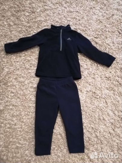 Флисовый костюм,р.104