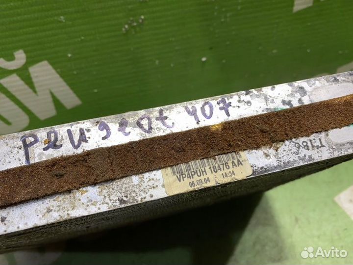 Радиатор печки Peugeot 407