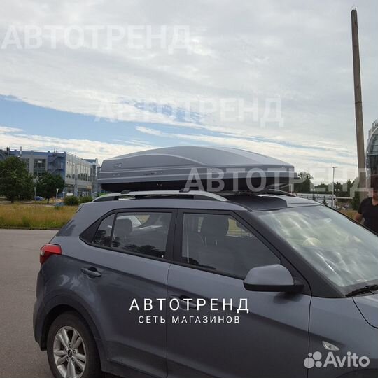 Багажный бокс на крышу евродеталь магнум 390