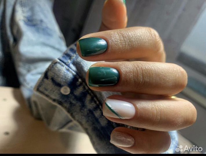 Маникюр с покрытием