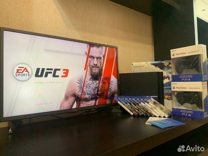 Sony PlayStation 4+более 400игр/гарантия/доставка