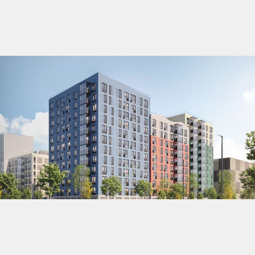 2-к. квартира, 61,1 м², 12/12 эт.