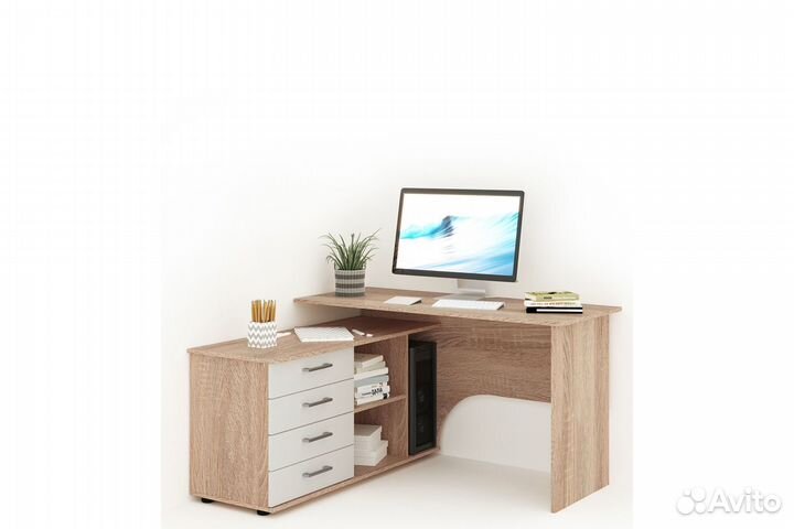 Письменный стол Гарвард угловой 130x120 лв