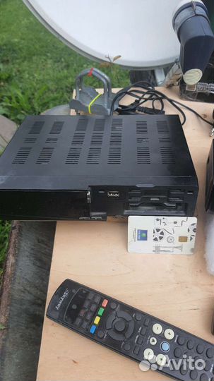 НТВ рессивер,тарелка,подключен по договору