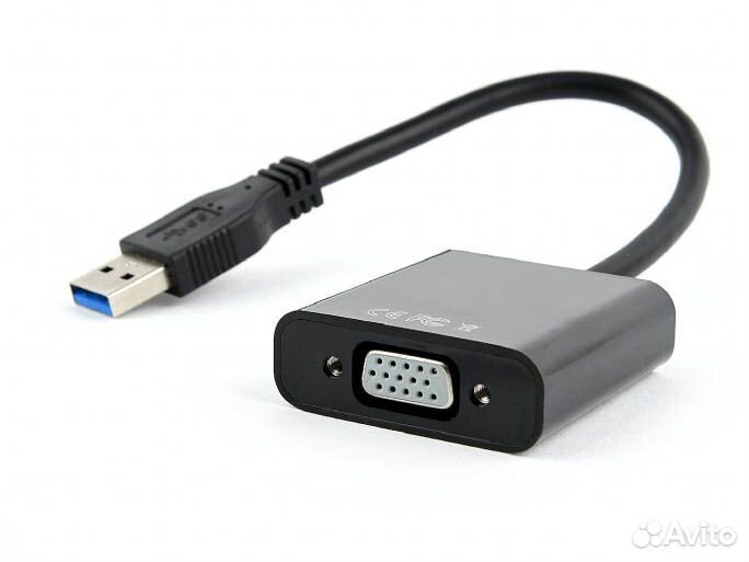 Видеоадаптер (конвертер) USB 3.0 - VGA Cable