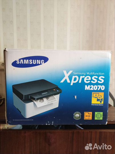 Принтер лазерный/ Samsung Xpress m2070