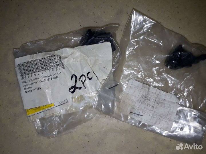 Форсунки омывателя мазда