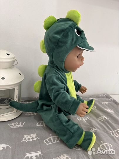 Пупс беби борн мальчик +одежда Оригинал