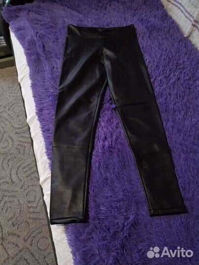 Кожаные лосины