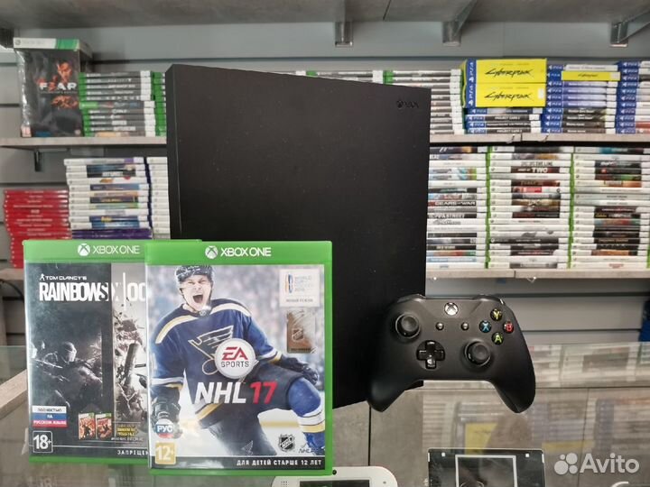 Xbox One X - NHL 17 + Осада