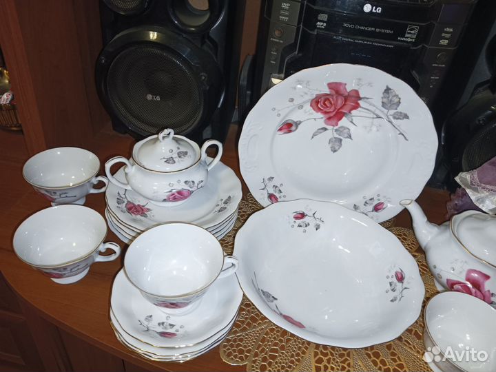 Сервиз чайный Роза