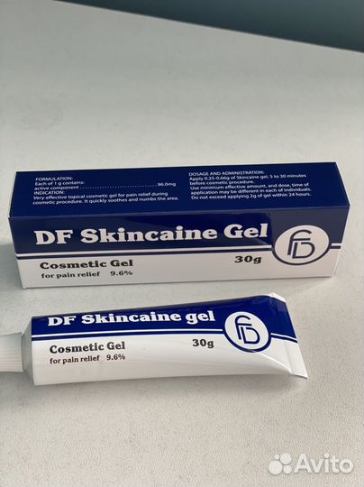 Анестетик обезболивающий Скинкаин гель