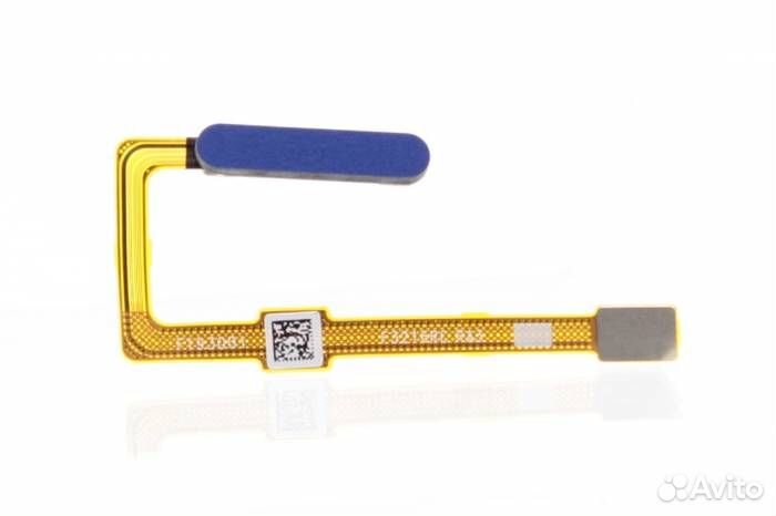 Шлейф для Huawei Y9s Сканер отпечатка Синий