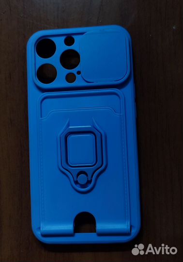 Чехол на iPhone 13 pro сиреневый 4в1