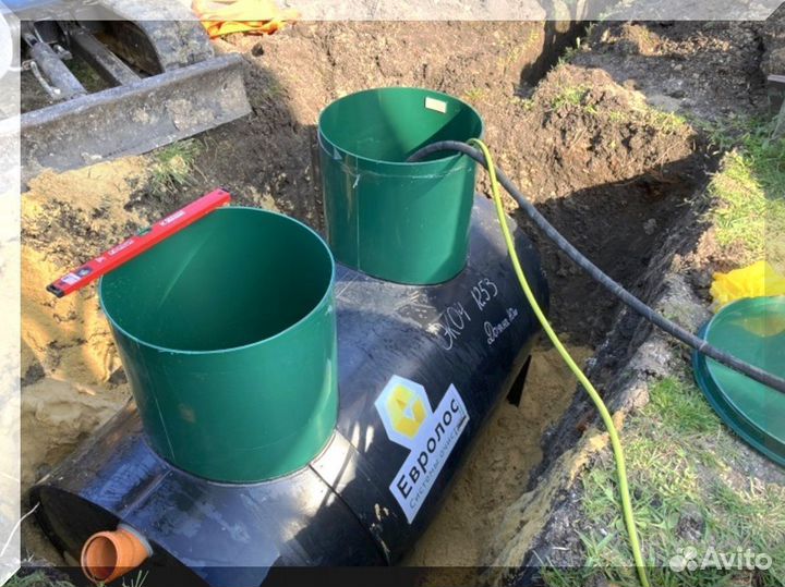 Установка септика. Рассрочка 12 мес