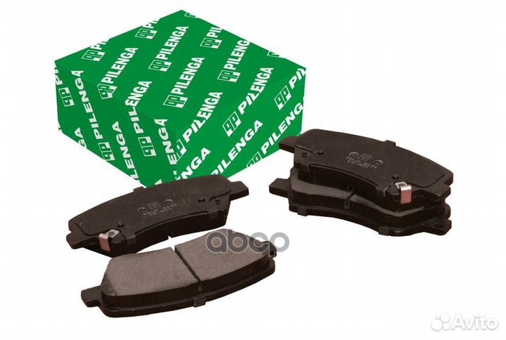 Колодки тормозные дисковые перед, прав, лев
