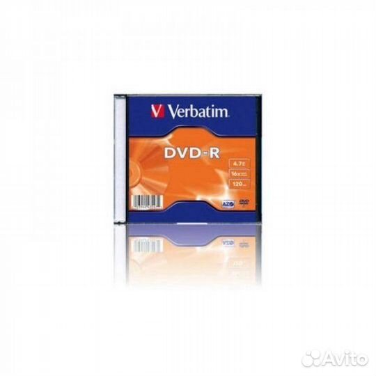 Диск DVD-R без записи, емкость 4.7гб 16x