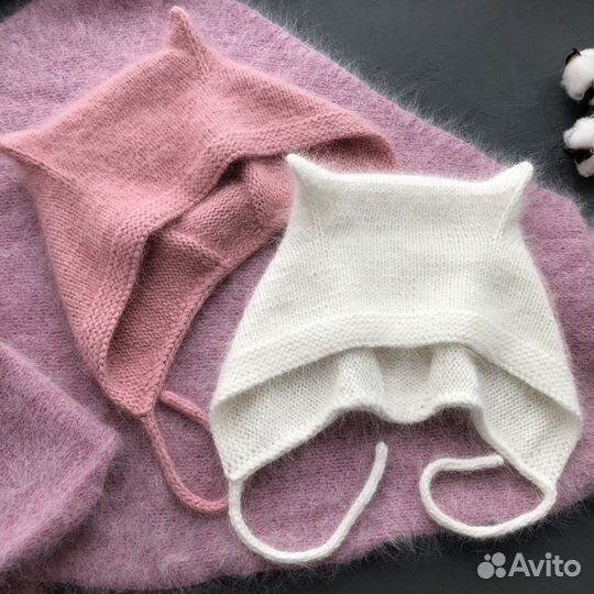 Коточепчик из пуха норки ручная работа