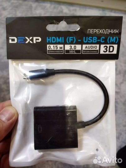 Переходник hdmi - USB-C MHL