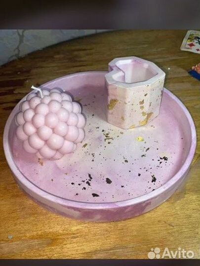 Свечи из гипса