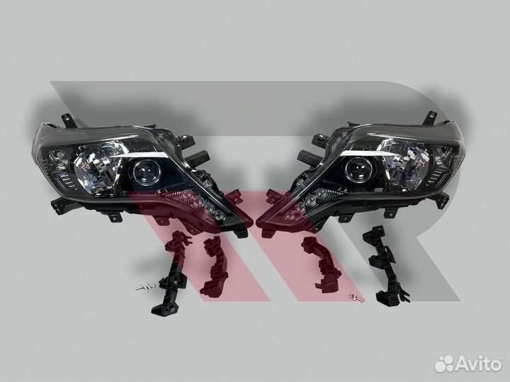 Фары Toyota Land Cruiser Prado 150 13-17г Темные