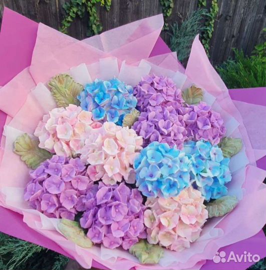 Букеты из зефирных цветов - удивительный подарок