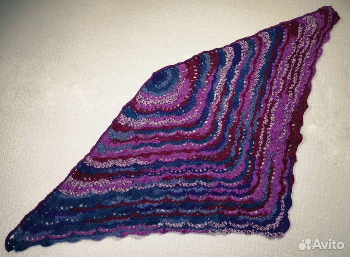 Шарф вязанный