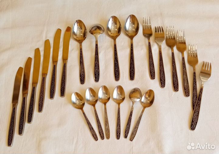 Ложки, вилки, ножи, нержавейка