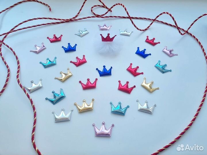 Украшения для заколочек, ободков и резиночек