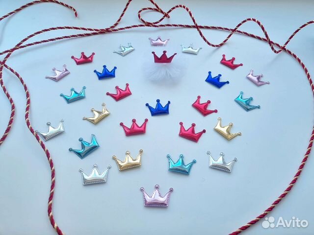 Украшения для заколочек, ободков и резиночек