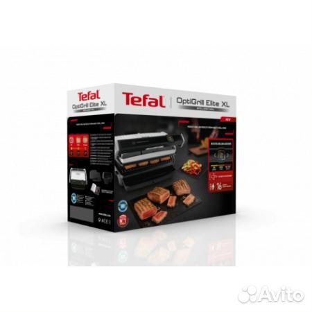 Гриль Tefal Optigrill Elite XL GC760D30