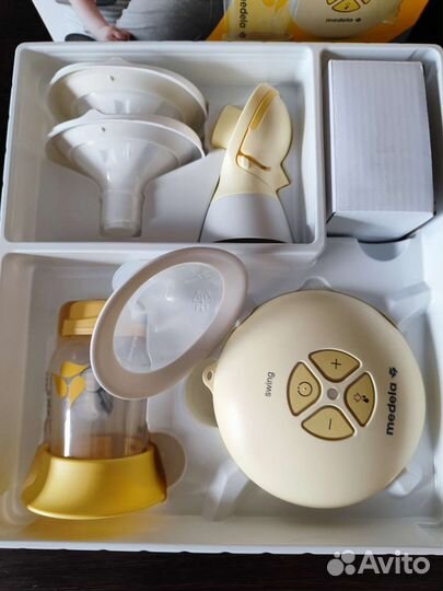 Молокоотсос электрический medela swing flex