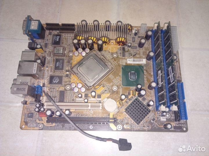 Материнская плата + процессор + память