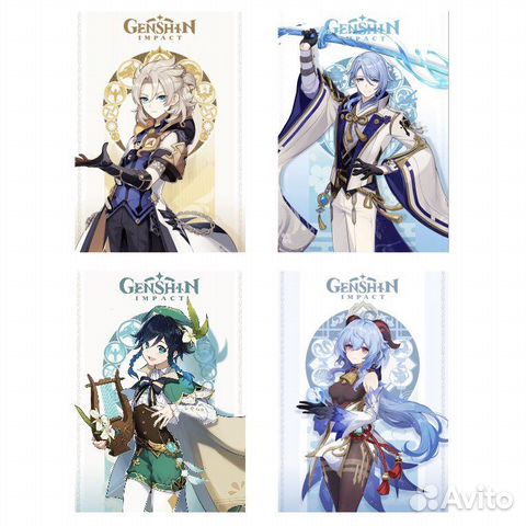Постер Геншин импакт Genshin impact