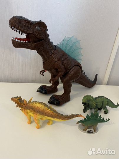Динозавр. Тирекс. Амонг ас. Игрушки для детей