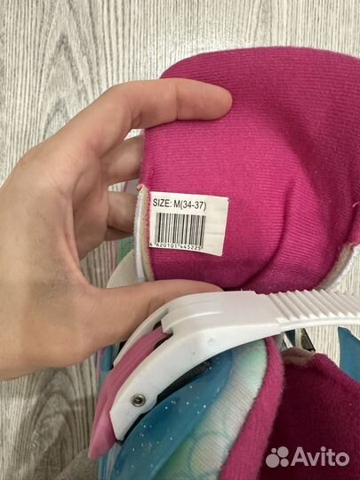 Коньки детские раздвижные 34 37 размер